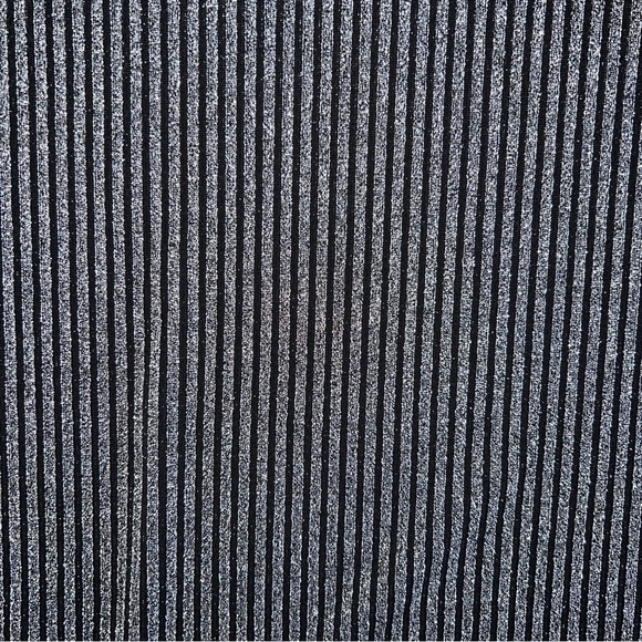 NWOT Alfani Womens Metallic Pullover/Blouse/top Size M Shiny Turtleneck Gunmetal - Picture 9 of 10